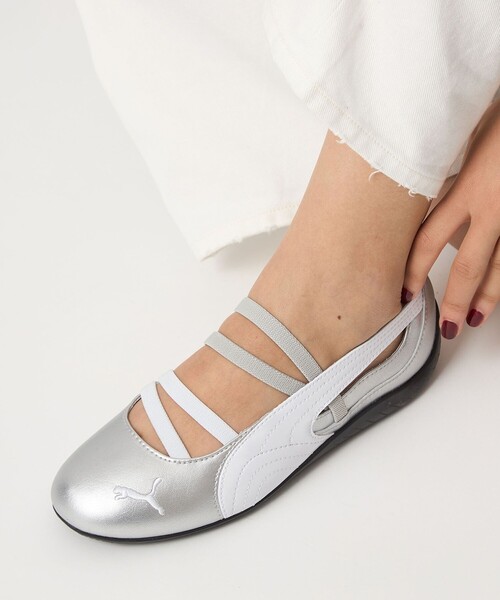 PUMA / スピードキャット バレエ メタリック スニーカー PUMA プーマ ウィメンズ スピードキャット バレエ メタリック