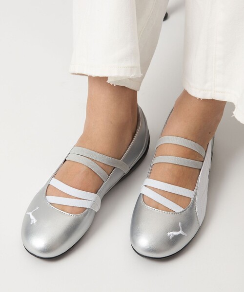 PUMA＞スピードキャット バレエ メタリック スニーカー（スニーカー