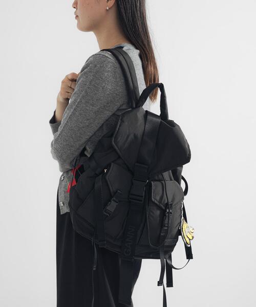 セール】GANNI Recycled Tech Backpack（バックパック/リュック
