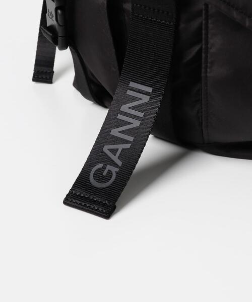 GANNI（ガニー）の「GANNI　Recycled Tech Backpack（バックパック/リュック・レディース・ブラック・-）」の7枚目の写真