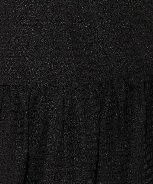 WILLSELECTION(ウィルセレクション)の「バルーンスリーブティアードワンピース(ワンピース・レディース・ブラック系その他/オフホワイト/ブラック・FREE)」の15枚目の写真