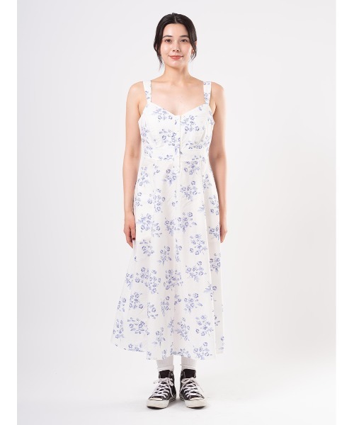 Levi's(リーバイス)の「Levi's/リーバイス RAVINA SL MIDI ワンピース(ワンピース・レディース・ブルー・XS/S/M)」の12枚目の写真