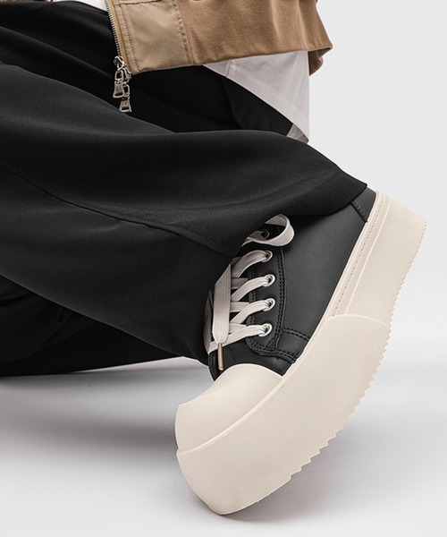 セール】厚底 レザースニーカー WO25S13SH09【WB ORIGINALS