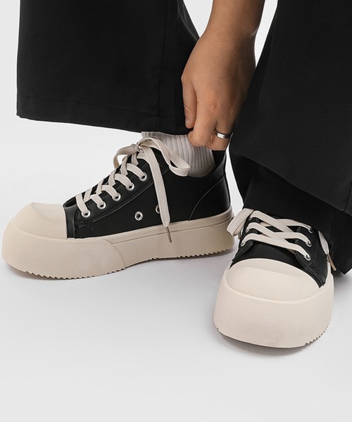 WESTBOY（ウエストボーイ）の「厚底 レザースニーカー WO25S13SH09【WB