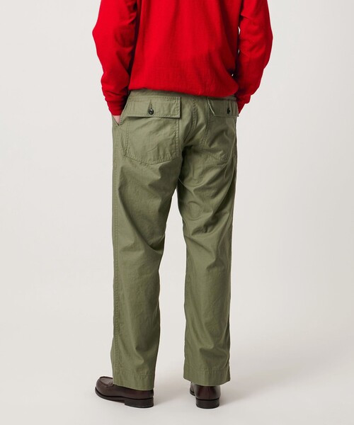 オーガニックコットン バックサテン ファティーグパンツ（その他パンツ