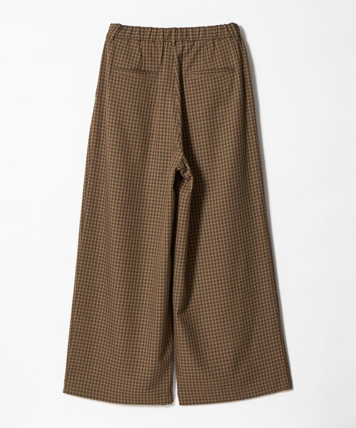 CITEN＞チェック3タックイージーパンツ（スラックス）｜CITEN（シテン