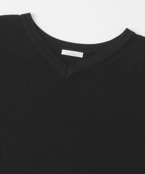 ITEMS URBANRESEARCH(アイテムズ アーバンリサーチ)の「Vネックフレンチニット(ニット/セーター・レディース・ブラック/グレー系その他/ブラウン/レッド系その他・FREE)」の15枚目の写真