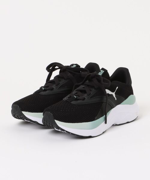 PUMA(プーマ)の「《PUMA》SOFTRIDE メイブ ウィメンズ(スニーカー・レディース・ブラック×ホワイト/ホワイト×ブラック/ブラウン系その他/ブラック系その他/ブラック系その他2・25.0cm/23.0cm/24.5cm/23.5cm/24.0cm/22.5cm)」の3枚目の写真