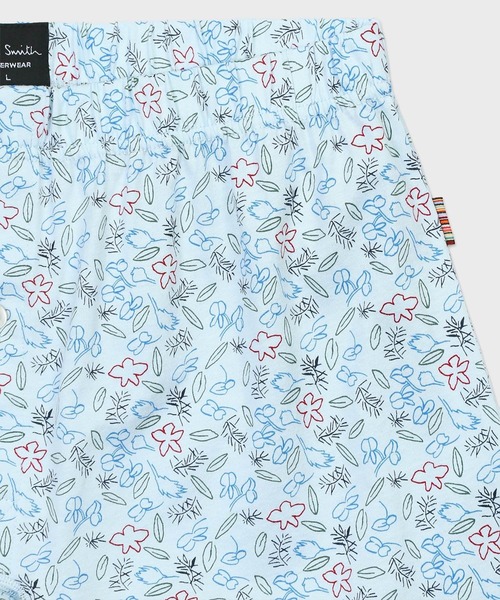 Globe Flower” ニットトランクス【853271 3260A】（トランクス）｜Paul