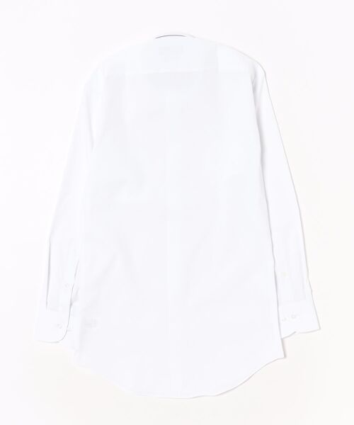 TOKYO SHIRTS(トウキョウシャツ)の「【透け防止】 形態安定ノンアイロン レギュラー 長袖ビジネスワイシャツ 白無地(ビジネスシャツ・メンズ・ホワイト・首回り39cm-裄丈80cm/首回り39cm-裄丈84cm/首回り41cm-裄丈82cm/首回り41cm-裄丈86cm/首回り42cm-裄丈82cm/首回り42cm-裄丈86cm/首回り43cm-裄丈82cm/首回り43cm-裄丈86cm/首回り37cm-裄丈80cm/首回り37cm-裄丈84cm)」の7枚目の写真