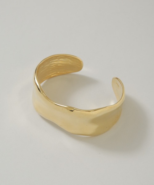 NANO universe（ナノユニバース）の「ワイドニュアンスバングル（バングル/リストバンド・レディース・ゴールド/シルバー・FREE）」の5枚目の写真