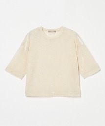 HELIOPOLE | SHEER VELOUR TEE(Tシャツ/カットソー)