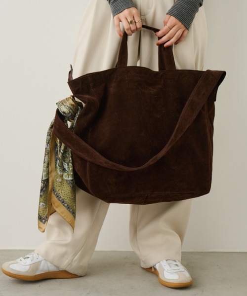フェイクスウェードBIGトート（トートバッグ）｜Unitage（ユニテージ