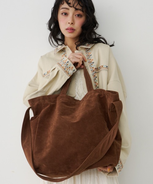 フェイクスウェードBIGトート（トートバッグ）｜Unitage（ユニテージ