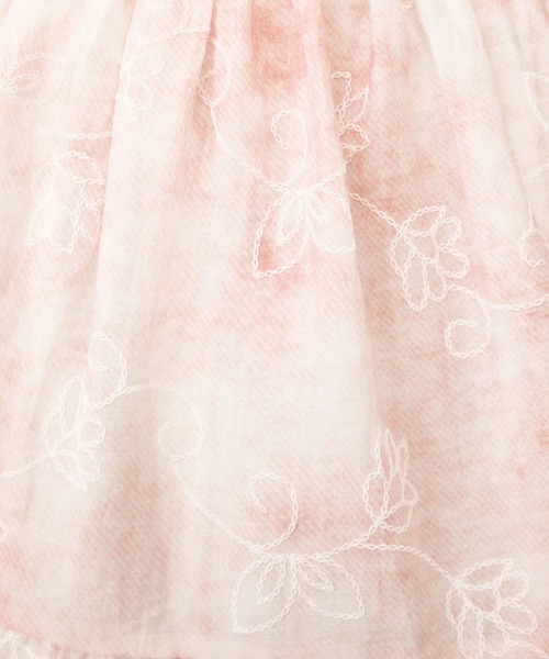 CECIL McBEE(セシルマクビー)の「バルーンスリーブティアードワンピース(ワンピース・レディース・ブルー/ピンク・MEDIUM)」の11枚目の写真