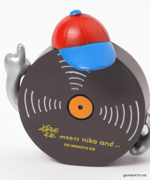 BOP TUNE RECORDS】お座りオブジェ（インテリア雑貨）｜niko and