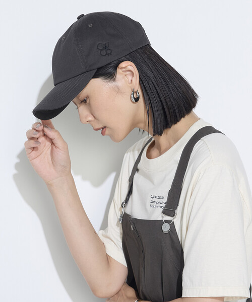 K.T KIYOKO TAKASE（キヨコタカセ）の「ワンポイント刺繍 キャップ（キャップ・レディース・カーキ/チャコール/キャメル・FREE）」の11枚目の写真