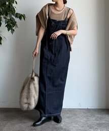 セール】Denim Overall（サロペット/オーバーオール）｜anuke