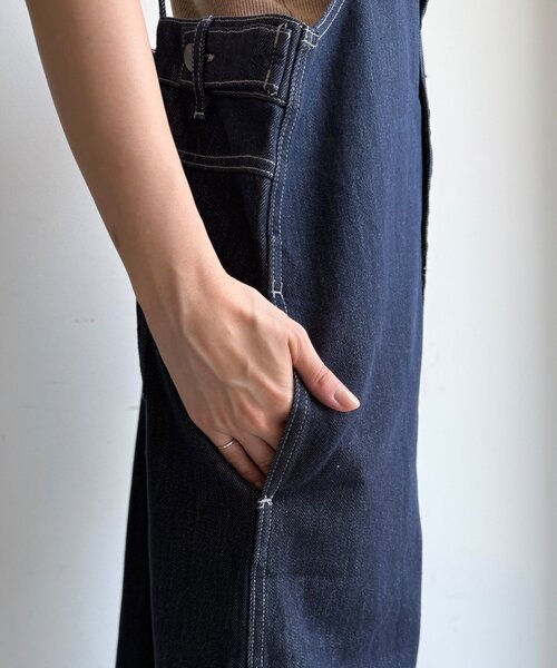 DouDou（ドゥドゥ）の「【WEB限定】デニムジャンスカ（ワンピース・レディース・ネイビー・FREE/SHORT）」の6枚目の写真