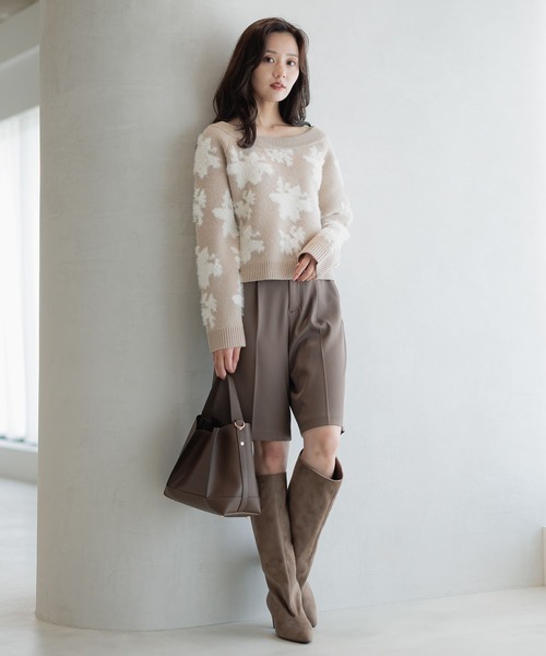 Andemiu（アンデミュウ）の「セットハーフパンツ（その他パンツ・レディース・ネイビー/モカ・SMALL/MEDIUM）」の8枚目の写真