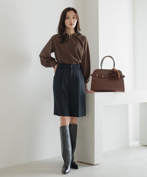 Andemiu（アンデミュウ）の「セットハーフパンツ（その他パンツ・レディース・ネイビー/モカ・SMALL/MEDIUM）」の13枚目の写真