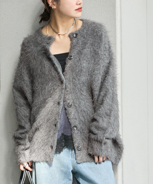 journal standard シャギーカーディガン 中古・古着通販】JOURNAL STANDARD (ジャーナルスタンダード) シャギー