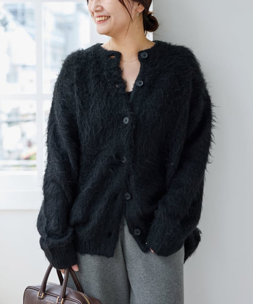 WEB限定追加》シャギーカーディガン（カーディガン/ボレロ）｜JOURNAL