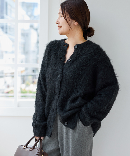 journal standard シャギーカーディガン JOURNAL STANDARD（ジャーナルスタンダード） カーディガン 「WEB限定