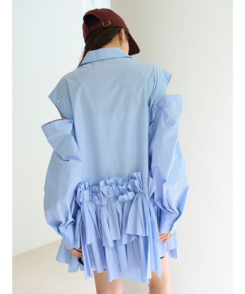 リボンシャツ（ワンピース）｜SNIDEL（スナイデル）の