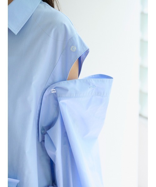SNIDEL（スナイデル）の「リボンシャツ（ワンピース）」 - WEAR