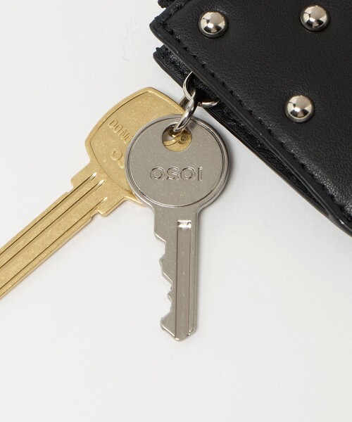 ＜OSOI＞CARD HOLDER STUD ウォレット
