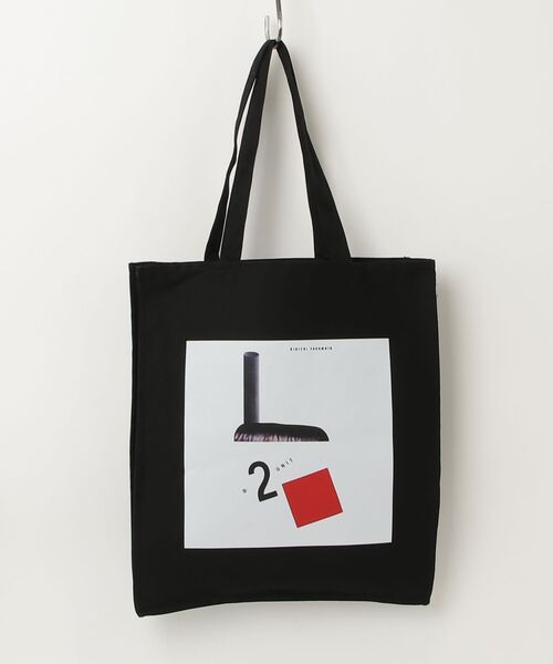 MEDICOM TOY(メディコムトイ)の「MLE 坂本龍一 「B-2 Unit」 TOTE BAG(トートバッグ・メンズ・ブラック・FREE)」の3枚目の写真