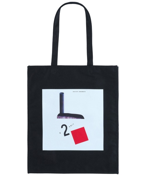 MEDICOM TOY(メディコムトイ)の「MLE 坂本龍一 「B-2 Unit」 TOTE BAG(トートバッグ・メンズ・ブラック・FREE)」の2枚目の写真