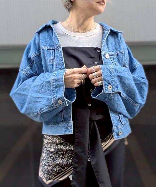 upper hights】THE LOSSE DENIM JK | 『Scrap Book』『LAGLAIA』公式