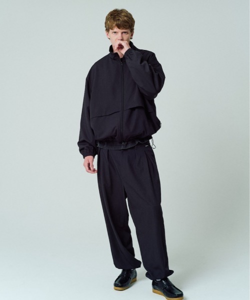 ADAM PATEK(アダムパテック)の「【ADAMPATEK/アダムパテック】stand collar blouson スタンドカラーブルゾン(ブルゾン・メンズ・ダークグレー/ブラウン/ブラック・1/2)」の19枚目の写真
