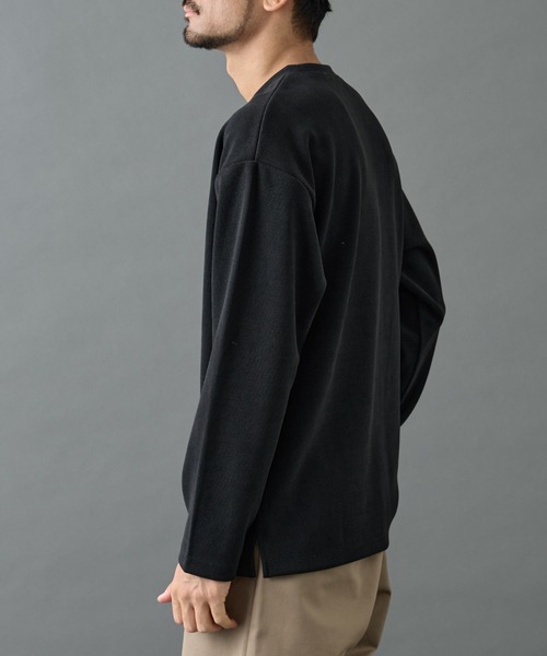 COLONY 2139(コロニートゥーワンスリーナイン)の「カットモールプルオーバー(Tシャツ/カットソー・メンズ・ホワイト/ブラック/グレイッシュベージュ・LARGE/MEDIUM)」の16枚目の写真