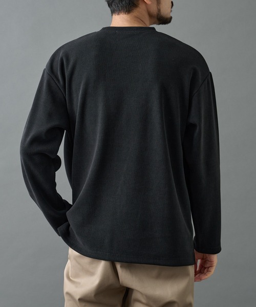 COLONY 2139(コロニートゥーワンスリーナイン)の「カットモールプルオーバー(Tシャツ/カットソー・メンズ・ホワイト/ブラック/グレイッシュベージュ・LARGE/MEDIUM)」の17枚目の写真
