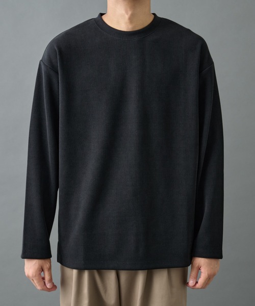 COLONY 2139(コロニートゥーワンスリーナイン)の「カットモールプルオーバー(Tシャツ/カットソー・メンズ・ホワイト/ブラック/グレイッシュベージュ・LARGE/MEDIUM)」の7枚目の写真