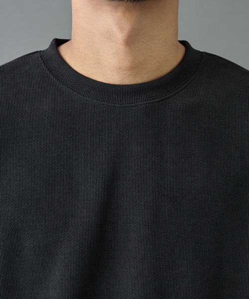 COLONY 2139(コロニートゥーワンスリーナイン)の「カットモールプルオーバー(Tシャツ/カットソー・メンズ・ホワイト/ブラック/グレイッシュベージュ・LARGE/MEDIUM)」の10枚目の写真