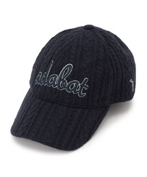 adabat（アダバット）の「ケーブルニットロゴキャップ（キャップ）」