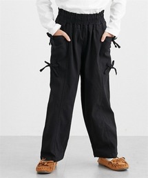 QUNTSTYLE（キュントスタイル）の「サイドリボン使い　ワイドパンツ（その他パンツ・キッズ）」