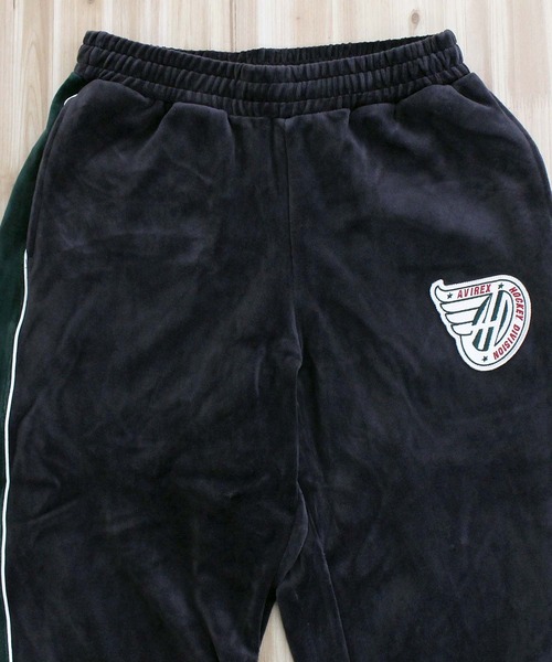 AVIREX(アヴィレックス)の「VELOUR PANTS 'A.C.D'(その他パンツ・メンズ・グリーン/ブラック・L/XL/XXL/M)」の7枚目の写真