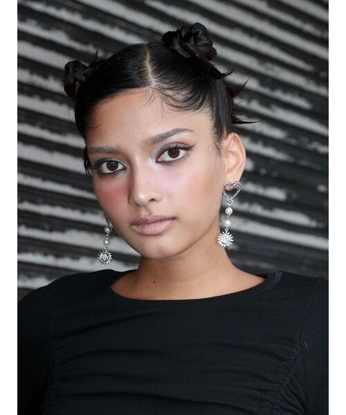 EVRIS（エヴリス）の「SUNNY MOTIF HEART CATCH ピアス（ピアス（両耳用）・レディース・ゴールド/シルバー・FREE）」の9枚目の写真