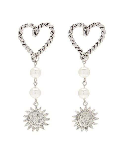 EVRIS（エヴリス）の「SUNNY MOTIF HEART CATCH ピアス（ピアス（両耳用）・レディース・ゴールド/シルバー・FREE）」の16枚目の写真