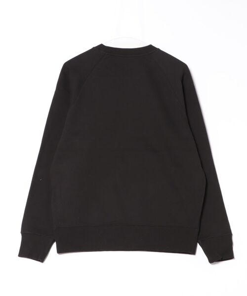 FRUIT OF THE LOOM(フルーツオブザルーム)の「【FRUIT OF THE LOOM】BASIC SWEAT SHIRT / フルーツオブザルーム 袖ワンポイントロゴ スウェット(スウェット・メンズ・ネイビー/杢グレー/アイボリー/ブラック・S/L/XL/M)」の12枚目の写真