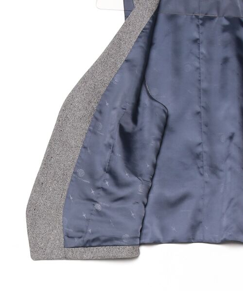 Perfect Suit FActory（パーフェクトスーツファクトリー）の「シルクネップ　ホームスパンベスト　グレー/ブラウン/ネイビー（スーツベスト・メンズ・グレー/ネイビー/ブラウン・M/L/S/LL）」の22枚目の写真