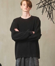 MAISON SPECIAL メゾンスペシャル　長袖カットソー UNISEX》Multi Graphic Prime-Over Crew Neck Sweat Pullover