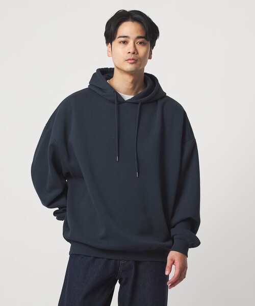 green label relaxing（グリーンレーベルリラクシング）の「【WEB限定】＜GLR or＞スタンダード フーディー スウェット パーカー（スウェット・メンズ・ネイビー/レッド/グレー系/ブラック・L/S/XL/M）」の4枚目の写真