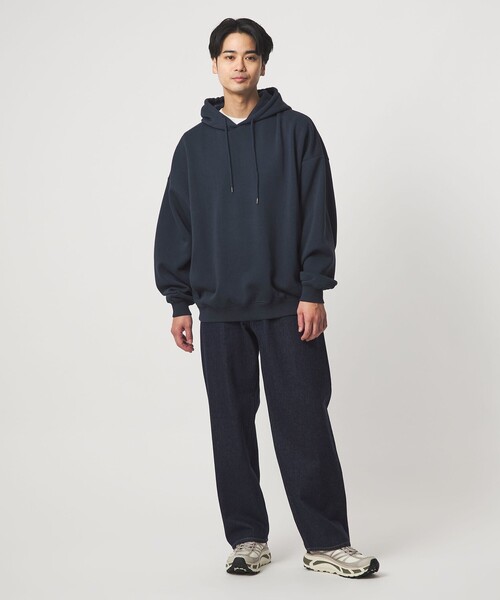 green label relaxing（グリーンレーベルリラクシング）の「【WEB限定】＜GLR or＞スタンダード フーディー スウェット パーカー（スウェット・メンズ・ネイビー/レッド/グレー系/ブラック・L/S/XL/M）」の5枚目の写真