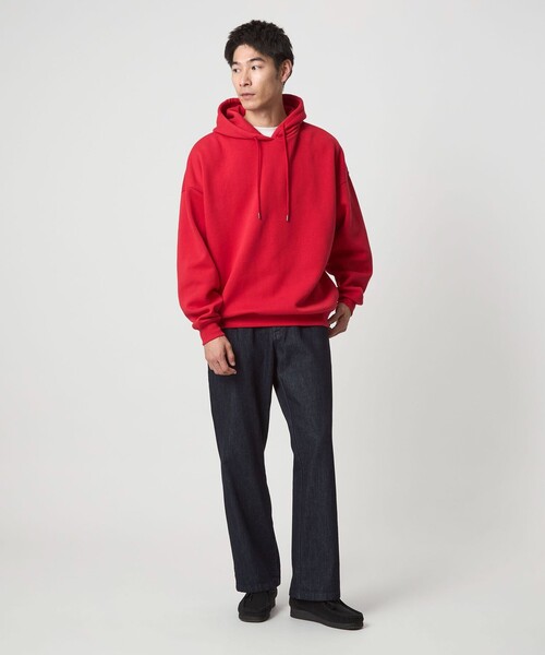 green label relaxing（グリーンレーベルリラクシング）の「【WEB限定】＜GLR or＞スタンダード フーディー スウェット パーカー（スウェット・メンズ・ネイビー/レッド/グレー系/ブラック・L/S/XL/M）」の8枚目の写真